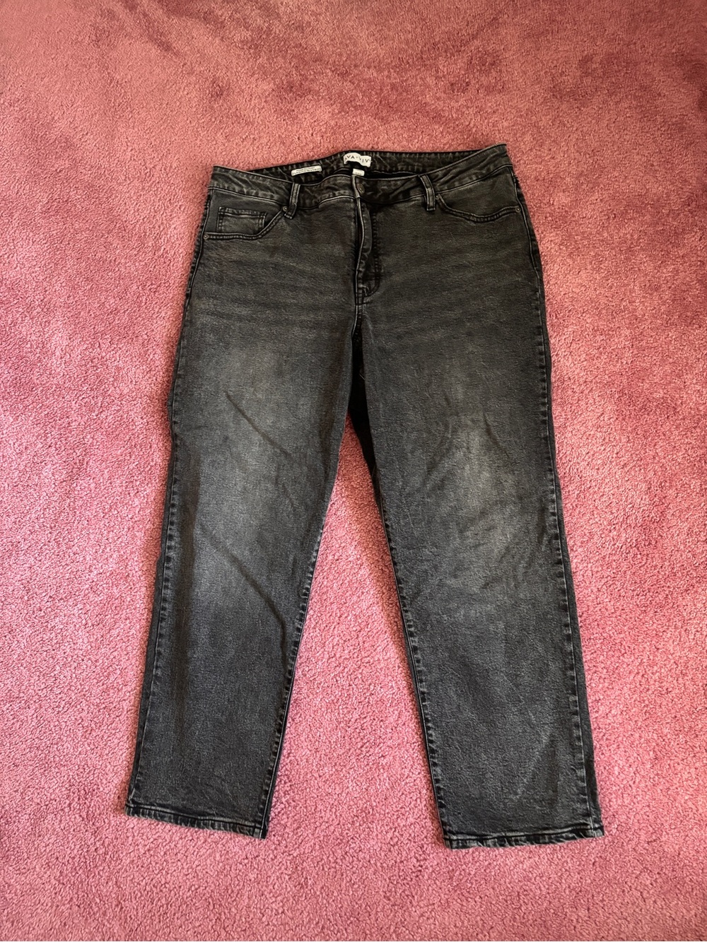 Plus size black jeans